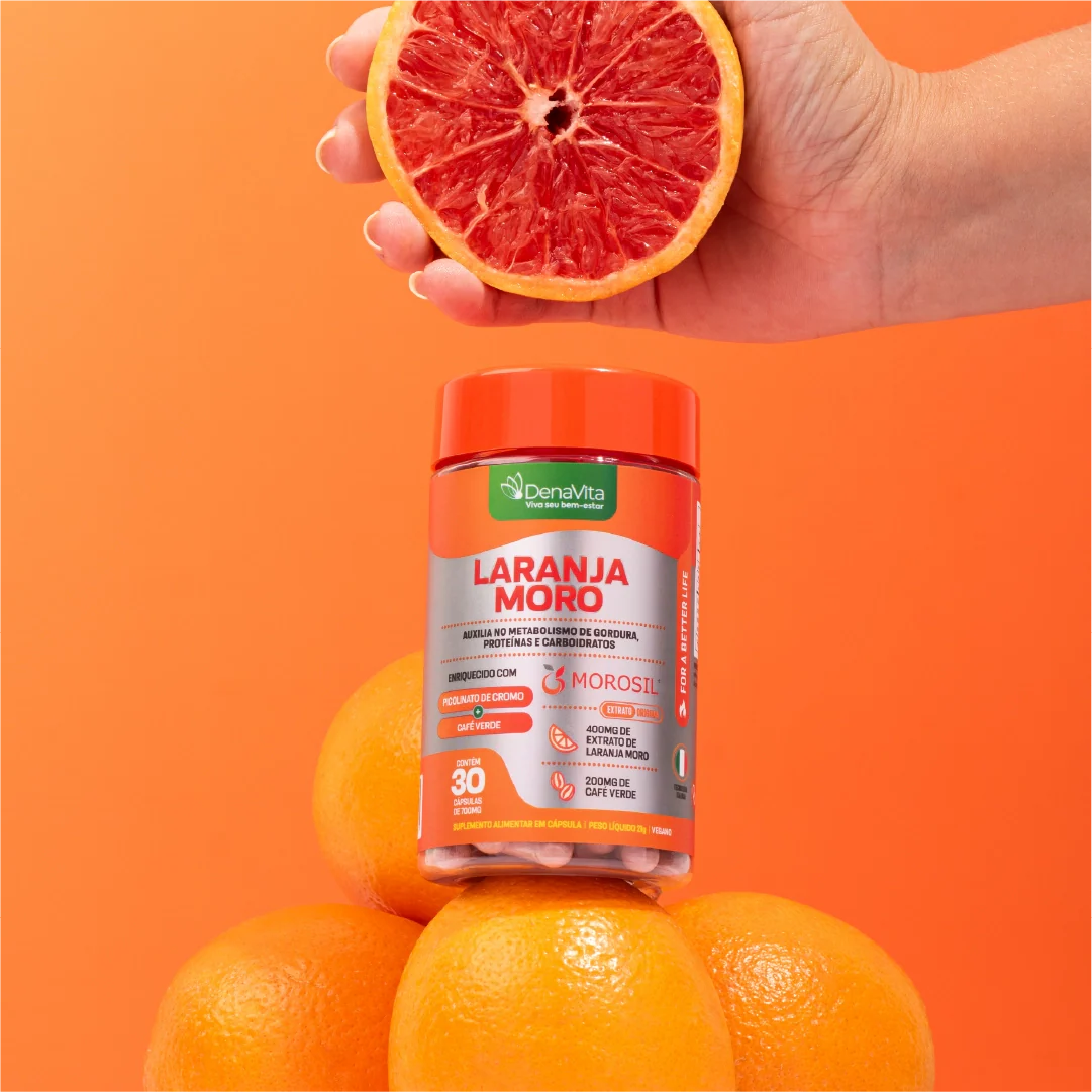 Laranja Moro Morosil®, Picolinato de Cromo e Café Verde - Image 3